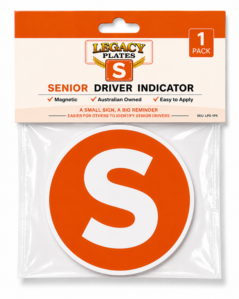 Circle S Plate – 1 Pack